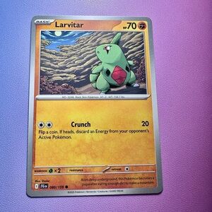 larvitar - 080/159 (common) — pokemon: journey together